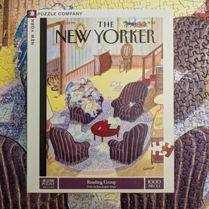 The New Yorker Jigsaw Puzzle 1000 Piece New York Puzzle Company